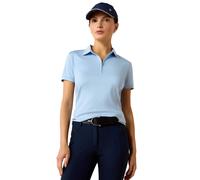 Polo d'équitation 1/4 zip femme Ariat Bandera Bleu M