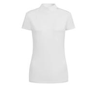 Polo d'équitation de concours femme ELT Hailey Blanc XL