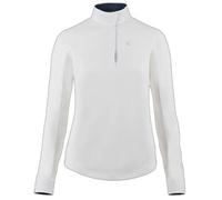 Polo d'équitation de concours fonctionnel femme Horze Blaire Blanc 38