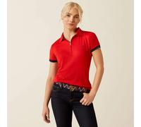 Polo d'équitation femme Ariat Bandera Rouge S