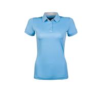Polo d'équitation femme HKM Classico Bleu XS