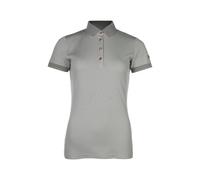 Polo d'équitation femme HKM Rosegold Glamour Gris S