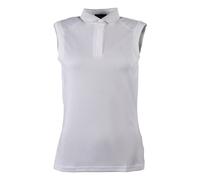 Polo d'équitation sans manches femme HKM Catherine Blanc XS