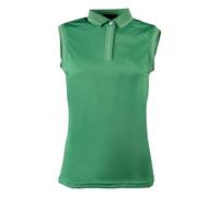 Polo d'équitation sans manches femme HKM Catherine Vert XS