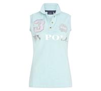 Polo d'équitation sans manches femme HV Polo Favouritas Bleu L