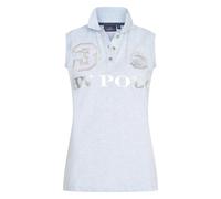 Polo d'équitation sans manches femme HV Polo Favouritas Bleu S
