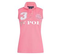 Polo d'équitation sans manches femme HV Polo Favouritas Rose L