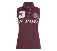 Polo d'équitation sans manches femme HV Polo Favouritas Rouge M