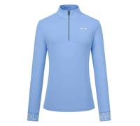 Polo d'équitation technique manches longues femme HV Polo Tess Bleu XL