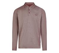 Polo deux ton manches longues Hechter Rouge L