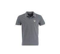 Polo - EA7 EMPORIO ARMANI - Coupe ajustée - Manches courtes - Anthracite XS