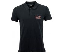 Polo EA7 Emporio Armani - Noir - Col polo - Manches courtes S