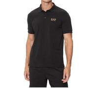 Polo - Ea7 - Homme - Regular Fit - Noir - Manches Courtes - Stretch L