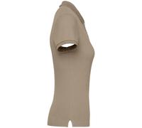 Polo écoresponsable maille piquée femme Native Spirit Beige S