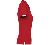 Polo écoresponsable maille piquée femme Native Spirit Rouge S