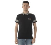 Polo Emporio Armani Ea7 coton homme noir 3GPF87PJ03Z 1200