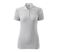 Polo en coton femme Malfini 213 Gris S