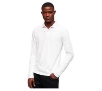 Superdry Studios Jersey Long Sleeve Polo Blanc 2XL Homme