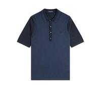 Polo en maille Fred Perry Colour Block Bleu M
