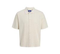 Jack & Jones Polo Tyler texturé pour homme Crème L