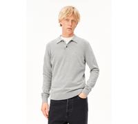 POLO EN MAILLE ML | 100% coton biologique - gris (M)