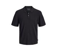 Polo en maille texturée Jack & Jones Blawilliam Noir L