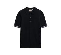 Polo en maille texturée Superdry Bleu M