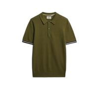 Superdry Polo en maille texturée manches courtes Vert 2XL Homme