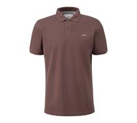 Polo en piquÃ© de coton s.Oliver Marron XL