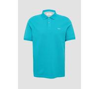 Polo en piquÃ© de coton s.Oliver Turquoise 2XL
