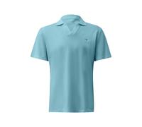 Polo en piquÃ© de coton teintÃ© en piÃšce s.Oliver Turquoise 2XL