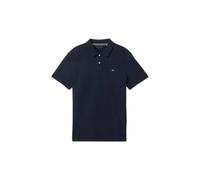 Polo en piquÃ© de coton Tom Tailor Bleu 3XL