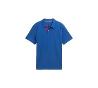 Polo en piquÃ© de coton Tom Tailor Bleu M