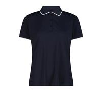 CMP - Women's Polo Stretch Piquet - Polo - 48 - black blue