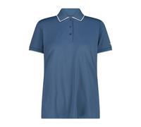 Polo en piquée extensible femme CMP Bleu M