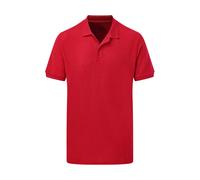 Polo en polycoton SG Originals Rouge 5XL