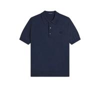 Polo en tricot de coton Fred Perry Bleu M