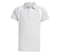Adidas Polo enfant Tiro26 League Unisexe manches courtes Gris clair/Blanc 13/14 ans