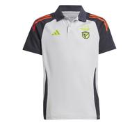 Adidas Benfica 24/25 Junior Short Sleeve Polo Blanc 13-14 Years Enfants