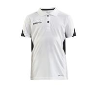 Polo enfant Craft pro control impact Blanc 8/10 ans