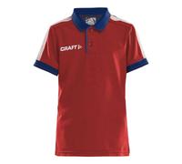 Polo enfant Craft pro control Rouge 10/12 ans