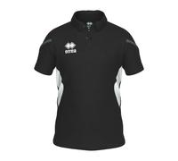 Polo enfant Errea Clark Noir 9/10 ans