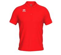 Polo enfant Errea Vienna Rouge 11/12 ans