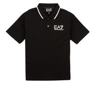 Ea7 Emporio Armani 8nbf51_bj02z Short Sleeve Polo Noir 6 Years Garçon