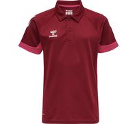 Hummel Lead Functional Short Sleeve Polo Rouge 128 cm Enfants