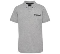 Polo enfant Hummel Mover Gris 8 ans