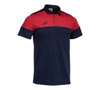 Polo enfant Joma Crew V Rouge 5/6 ans
