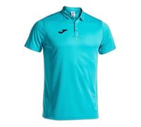 Polo enfant Joma Hobby - Bleu - Manches courtes - Respirant - Golf - Football 11-12 ans