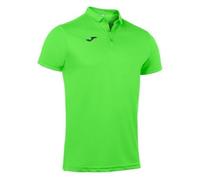 Polo enfant - JOMA - HOBBY - Vert fluo - Manches courtes - Col polo S