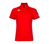 Polo enfant Kappa Caldes Rouge 6 ans